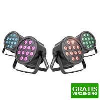 Bekijk de deal van MaxiAxi.com: BeamZ SlimPar35 lichtset