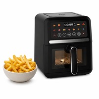 Michelino Airfryer - Heteluchtfriteuse - 5 L - 1500W met kijkvenster
