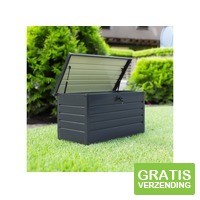 Garden Hero Tuin Opbergbox - 350 liter - Staal - 120 x 61 x 63 cm - met slot