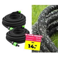 Bekijk de deal van Voordeelvanger.nl: 2 x Kinzo 15 meter druppelslang