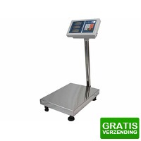 Bekijk de deal van DealDonkey.com 2: Profeco heavy duty platformweegschaal - Postweegschaal - 100kg