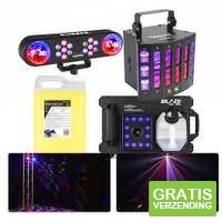 BeamZ mancave partylights