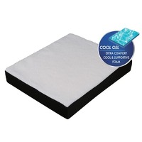 Nexxt Dualuxe Zitkussen met Gel Ergonomisch zwart/beige
