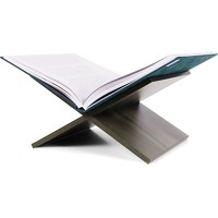 XEMM Boekenstandaard - Boekenhouder - Salontafelboek - 33 x 29 x 19 cm - bruin