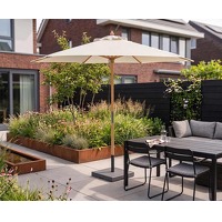Houten parasol