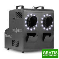 Bekijk de deal van MaxiAxi.com: BeamZ Cyclone200 rook- en bellenblaasmachine