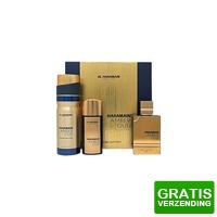 Bekijk de deal van Deloox.nl: Al Haramain Amber Oud Bleu Edition gift set