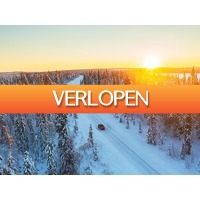 Traveldeal.nl: Beleef een fantastisch 8-daags winteravontuur in Fins Lapland! Prachtig hotel aan de skipiste incl. vlucht, bagage, transfer, ontbijt, diner en excursies