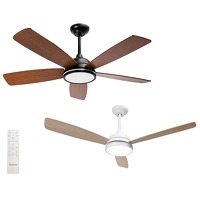 Bekijk de deal van Voordeelvanger.nl: Plafondventilator met lamp 132 cm