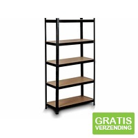 Profeco heavy duty XL opbergrek 180 x 120 cm - Stellingkast - zwart