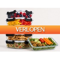 DealDonkey.com 3: 6 x XEMM glazen bewaarbakjes