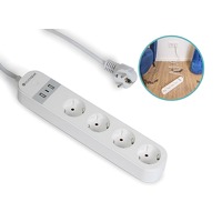 Bekijk de deal van DealDonkey.com 3: Silvergear Slimme Wifi Stekkerdoos - USB-C en USB-A