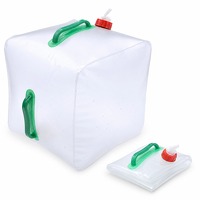 DealDonkey.com: Jonska Watercontainer 20 liter met Kraan - Waterjerrycan - Opvouwbaar
