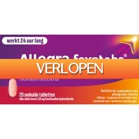Plein.nl: Allegra Fexotabs bij hooikoorts 20 tabletten