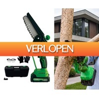Voordeelvanger.nl: Mini kettingzaag op accu 21V