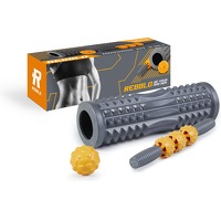Rebblo Massageset 3-in-1 - zwart