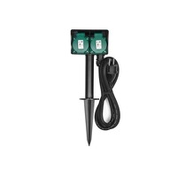 HeiTech Tuinstekkerdoos - Grondspies - 2 stopcontacten