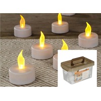 Bekijk de deal van DealDonkey.com 3: 24 HI Vlamloze LED Waxinelichtjes - theelichtjes