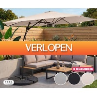 Voordeelvanger.nl: XXL zweefparasol