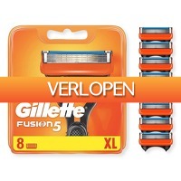 Voordeelvanger.nl: 8 x Gillette Fusion5 scheermesjes