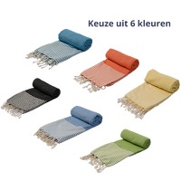 Bekijk de deal van 1dagactie.nl: Take a Towel Hamamdoek - Keuze uit 6 kleuren