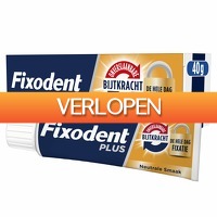 Plein.nl: 6 x Fixodent kleefpasta Plus Dual Power