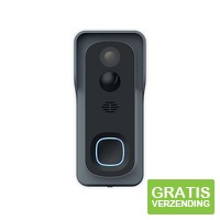 QNECT Video Deurbel - Full HD 1080P - Batterij-gevoed
