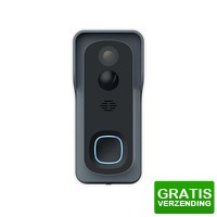 Bekijk de deal van DealDonkey.com 3: QNECT Video Deurbel - Full HD 1080P - Batterij-gevoed