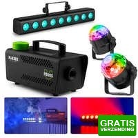 Bekijk de deal van MaxiAxi.com: Fuzzix Pre- en Afterparty feestverlichting set