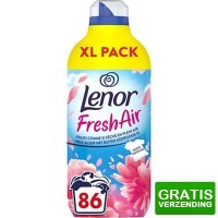 Bekijk de deal van Plein.nl: 6 x Lenor wasverzachter Fresh Air Bloesem