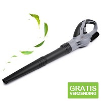 Qlt Bladblazer 12v Accu met Lader - zwart