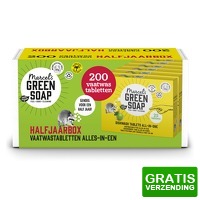 Bekijk de deal van Plein.nl: 8 x Marcel's Green Soap vaatwastabletten