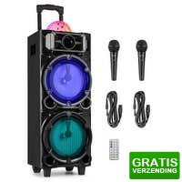 Bekijk de deal van MaxiAxi.com: Fenton LIVE290 karaoke box