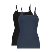 Ten Cate Spaghetti Top Limited Edition 2-pack zwart / blauw