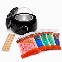 XEMM Wax Ontharingsset - Wax Heater - 4  100 g Wax Beans