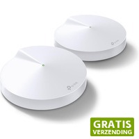 DealDonkey.com: TP-Link Deco M5 Mesh WiFi - 2-pack - 1300 Mbps - Tot 500 m - Refurbished