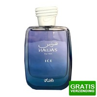 Bekijk de deal van Deloox.nl: Rasasi Hawas Ice EDP
