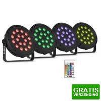 Bekijk de deal van MaxiAxi.com: Fuzzix Comet M16 LED par set