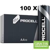 Duracell Procell AA Batterijen - Alkaline - 100 stuks