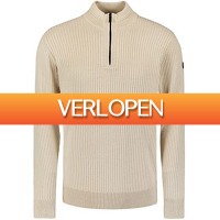 Suitableshop: No Excess Half Zip trui