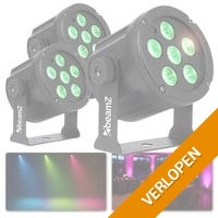 3 x BeamZ SlimPar30 set