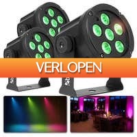 MaxiAxi.com: 3 x BeamZ SlimPar30 set