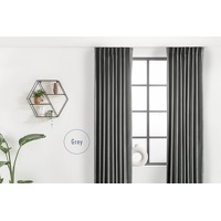Lifa Living Fluwelen Gordijn - 100% Verduisterend - 150  250 cm - grijs