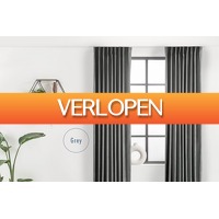 DealDonkey.com 3: Lifa Living fluwelen gordijn