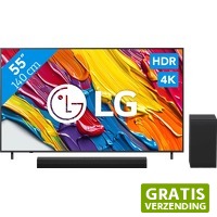 Coolblue.nl 1: LG QNED82 4 K (2025) en soundbar