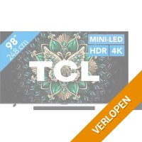 TCL QD Mini-LED C61 K 4 K (2025) en soundbar