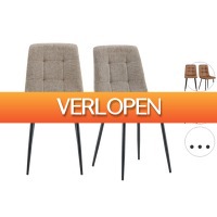 iBOOD Home & Living: 2 x Multifurn Yerevan eetkamerstoel