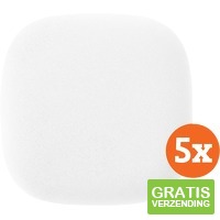 Jalo Kupu Rookmelder wit (10 jaar) 5-Pack