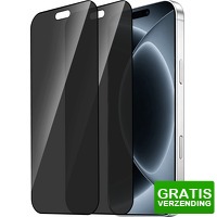 Bekijk de deal van Coolblue.nl 1: 2 x BlueBuilt iPhone 18 Pro Privacy Filter screenprotector