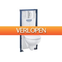 iBOOD DIY: Grohe inbouwset voor zwevend toilet